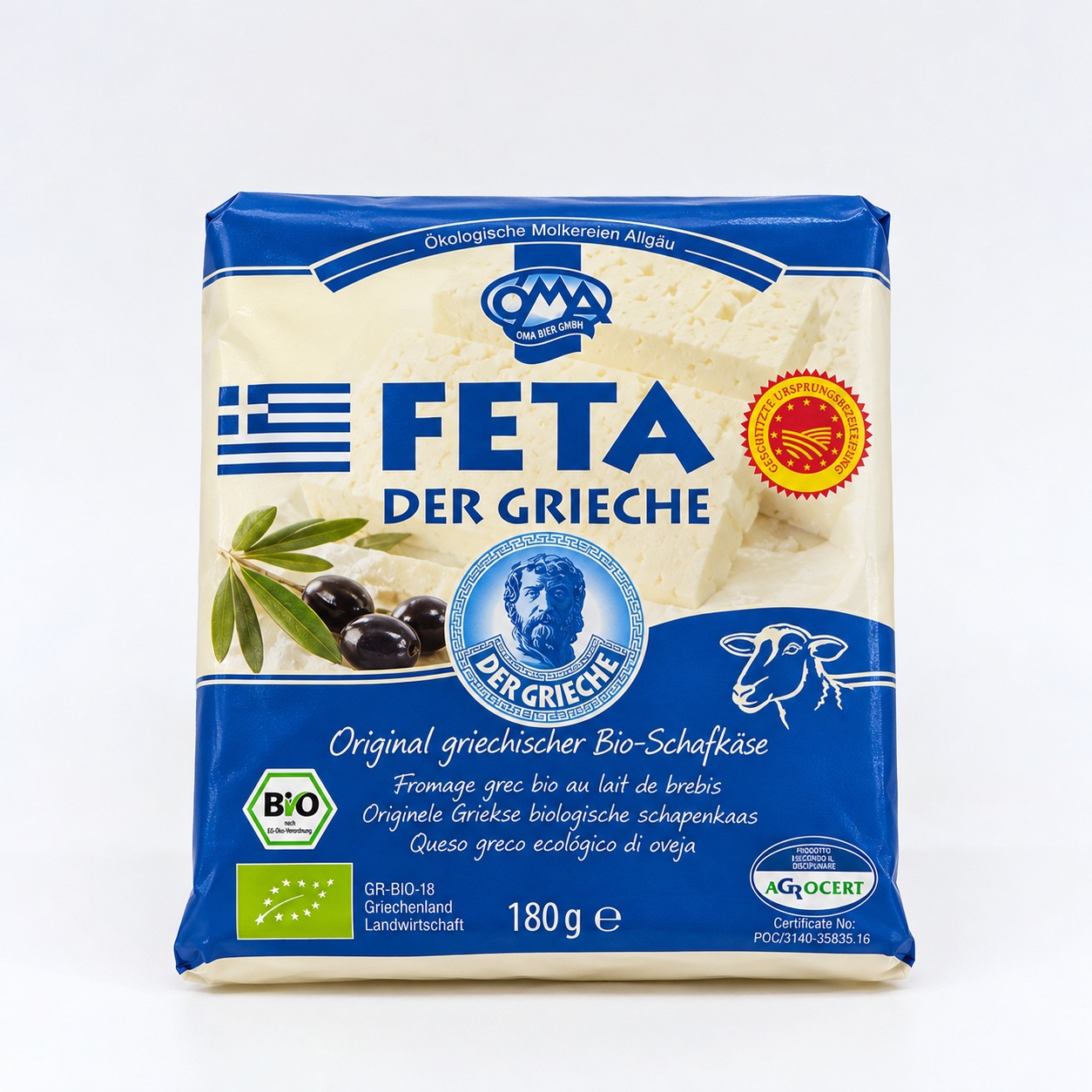 Schaf-Feta Der Grieche