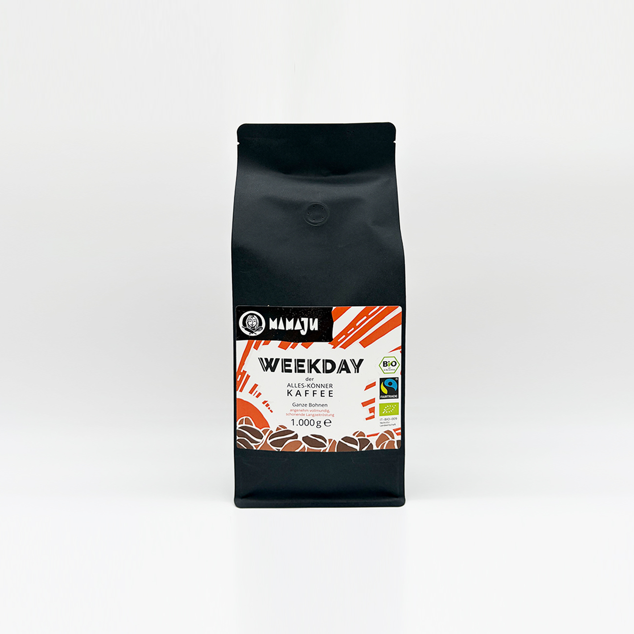 MaMaJu WEEKDAY-Kaffeebohnen, bio und fair