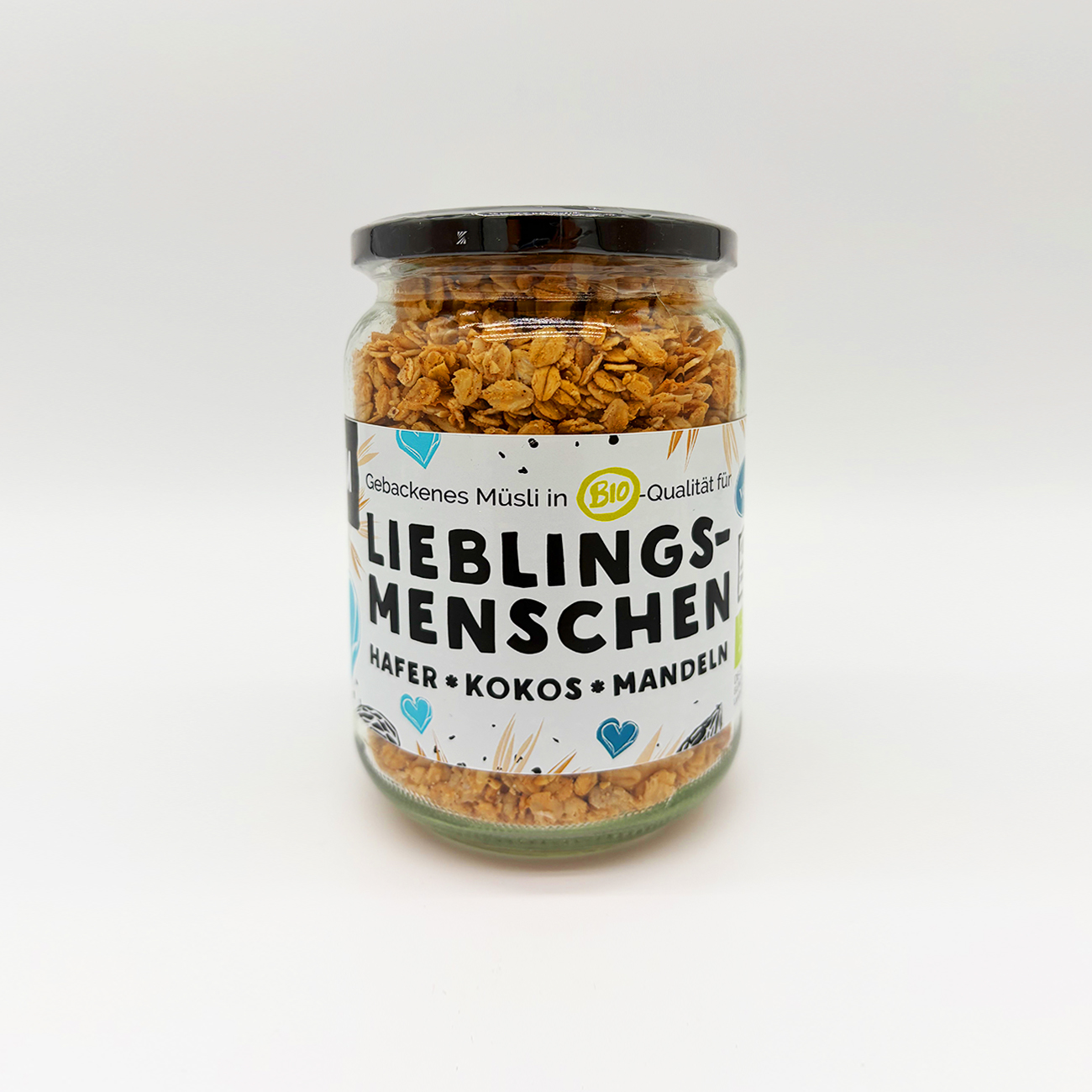 Lieblingsmensch - Kokos/Mandel/Zimt  Granola im Glas