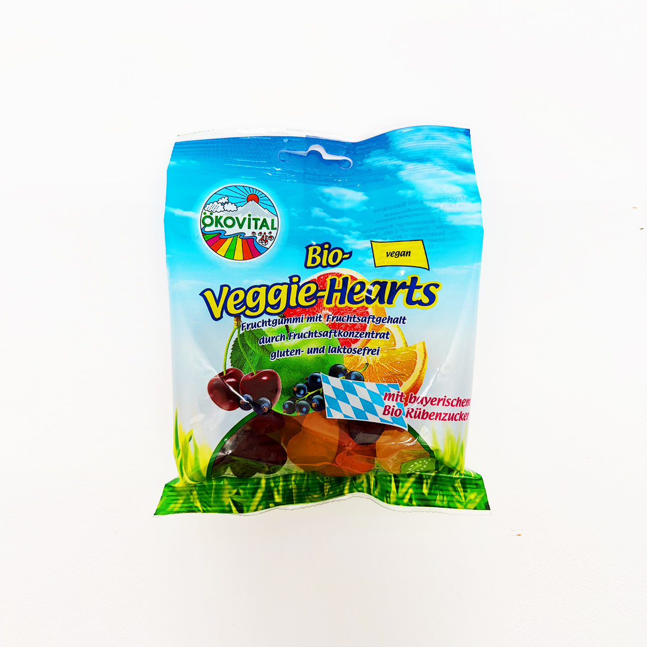 Veggie Hearts Fruchtgummies (ohne Gelatine)